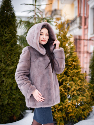 Куртка Марлен 70 — Капюшон, Дымок